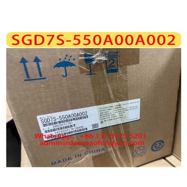 SGD7S-550A00A002 신품 펄스 드라이버 컨트롤러, SGD7S 제품 이미지