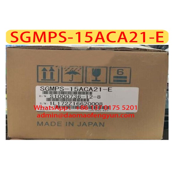 SGMPS-15ACA21-E 신품 서보 모터, SGMPS E 제품 이미지