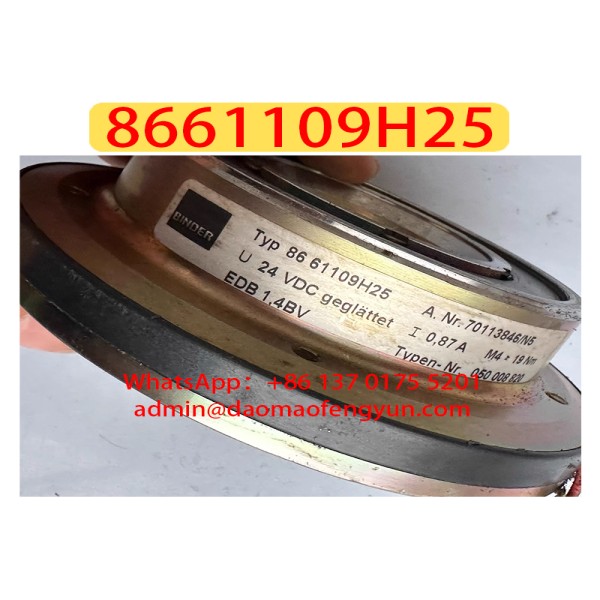 8661109H25 중고 86 24VDC 브레이크서보 모터 테스트 완료 제품 이미지