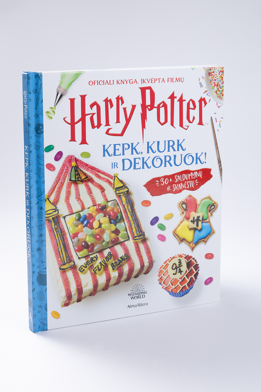 Oficiali Hario Poterio receptų knyga. Kepk, kurk ir dekoruok! dovanos nuotrauka
