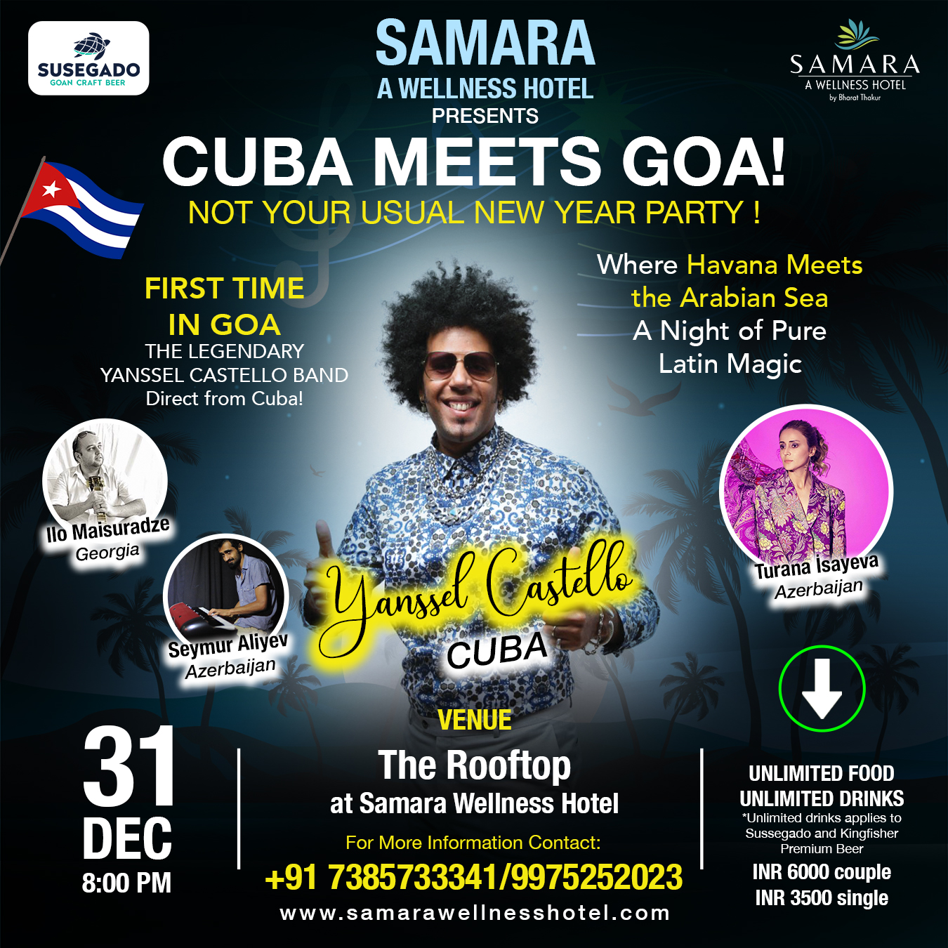 Banner for CUBA MEETS GOA