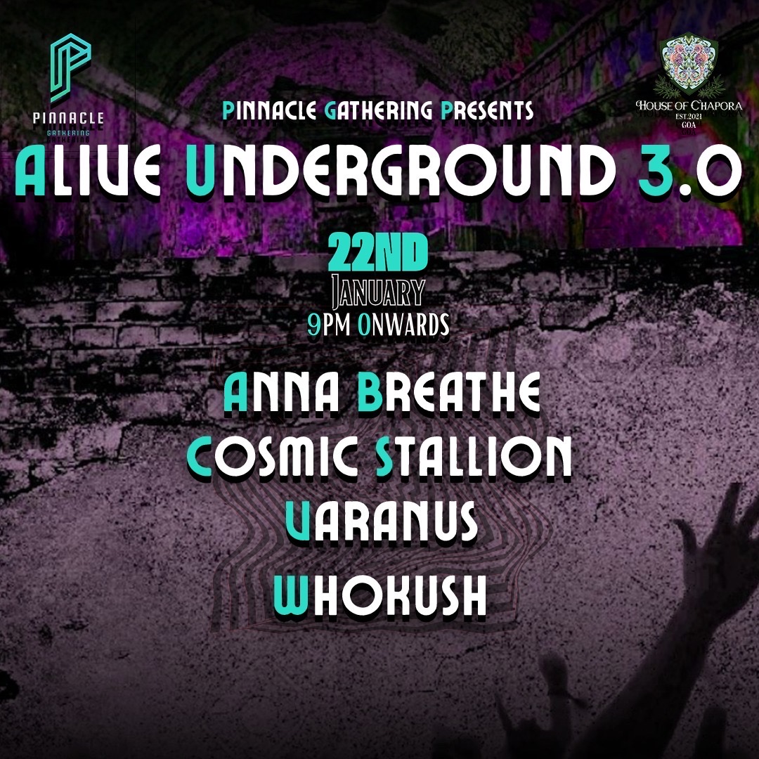 Banner for Alive Underground 3.0