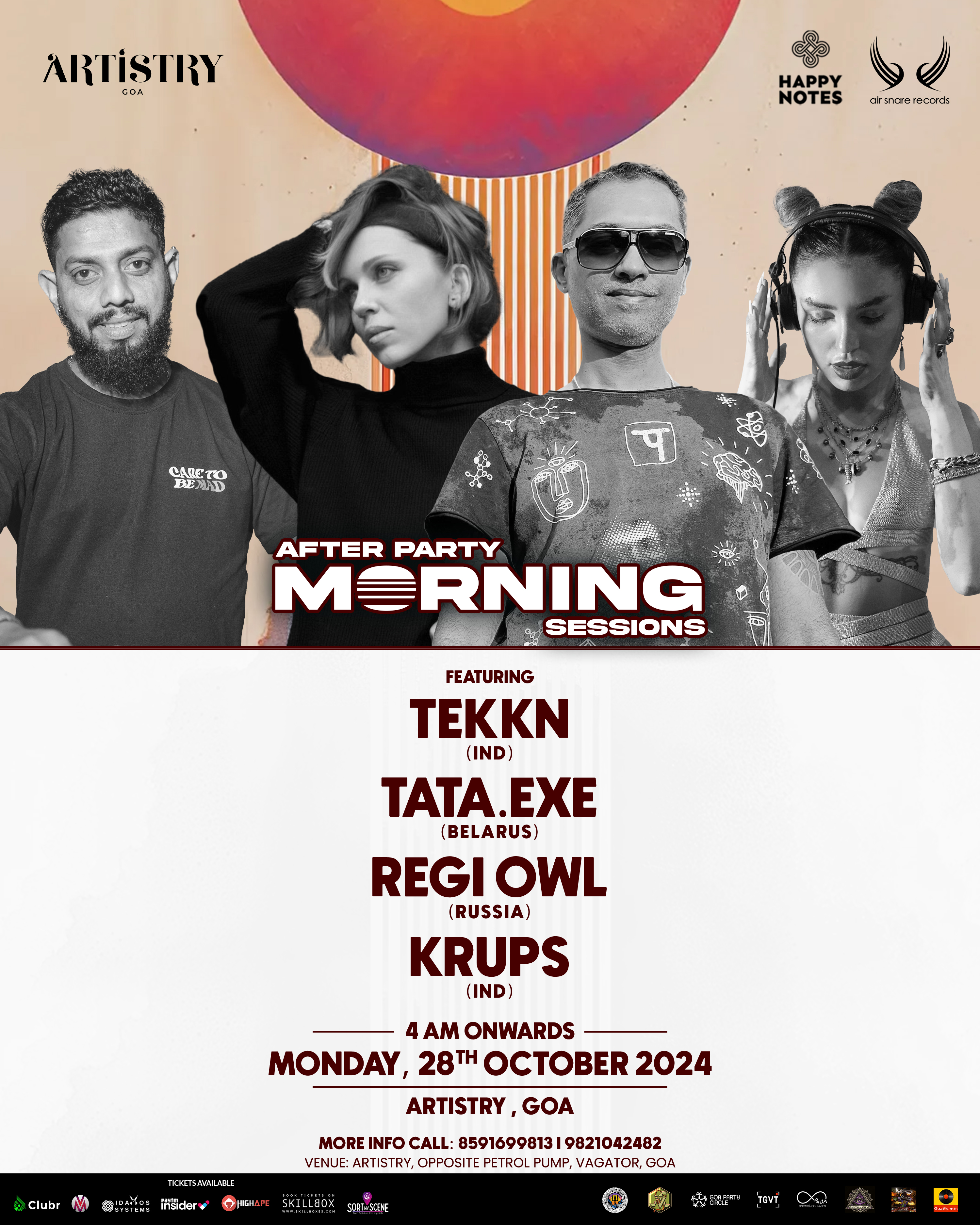 Banner for Morning Sessions