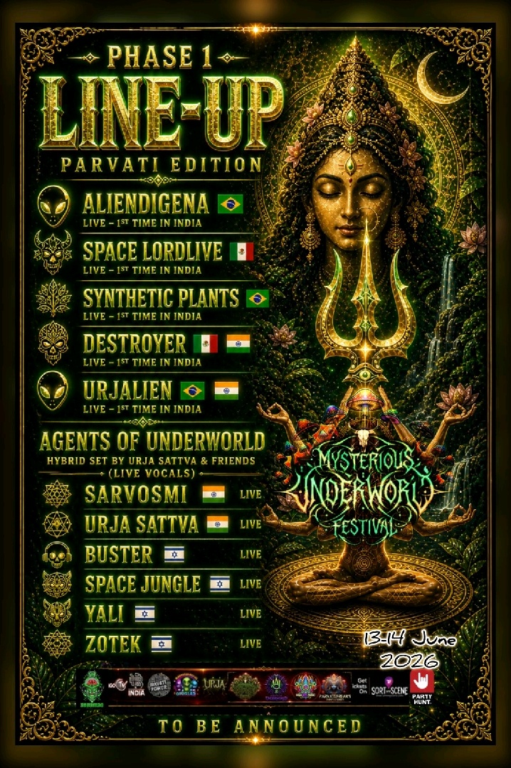 Banner for Mysterious Underworld Festival