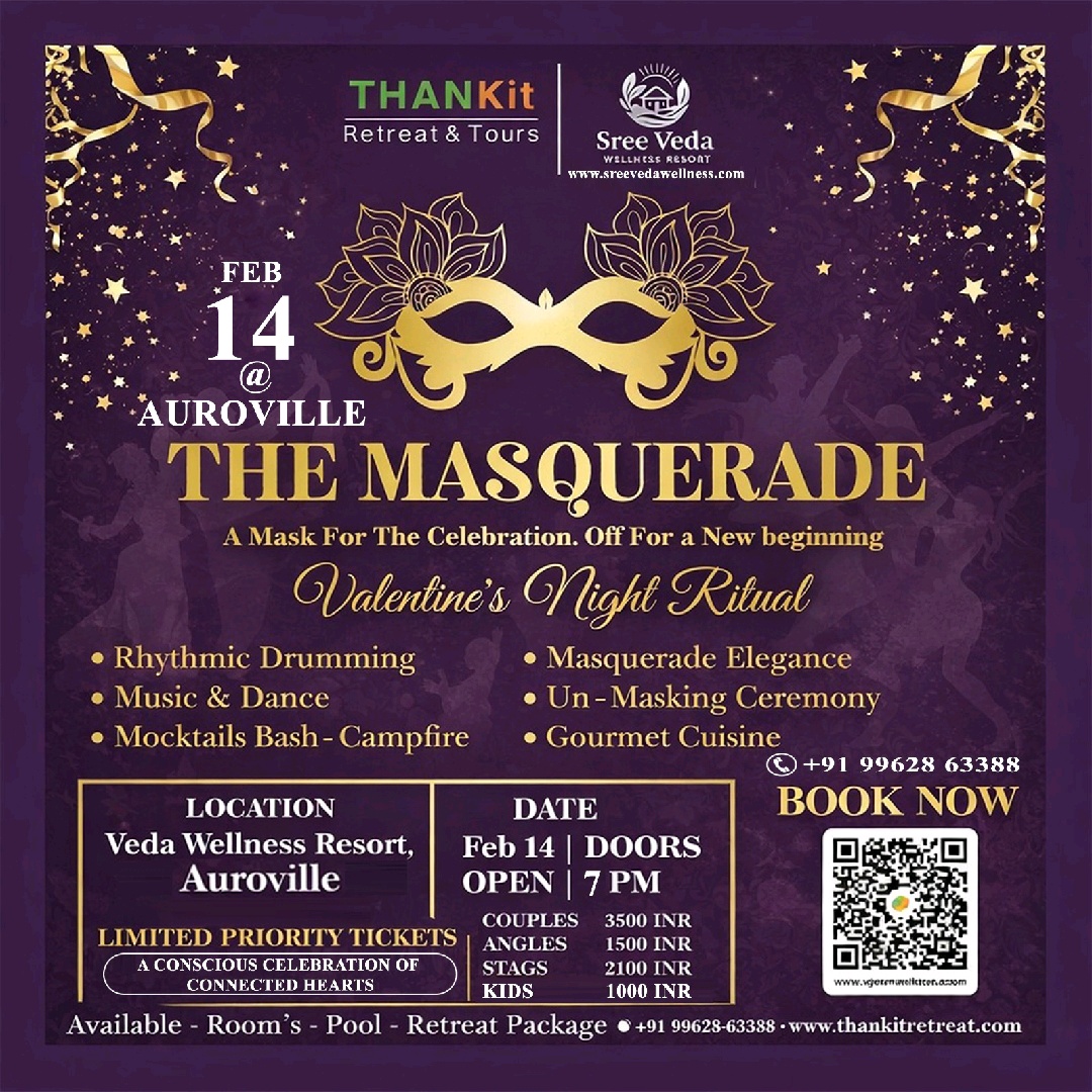 Banner for Valentine's Masquerade