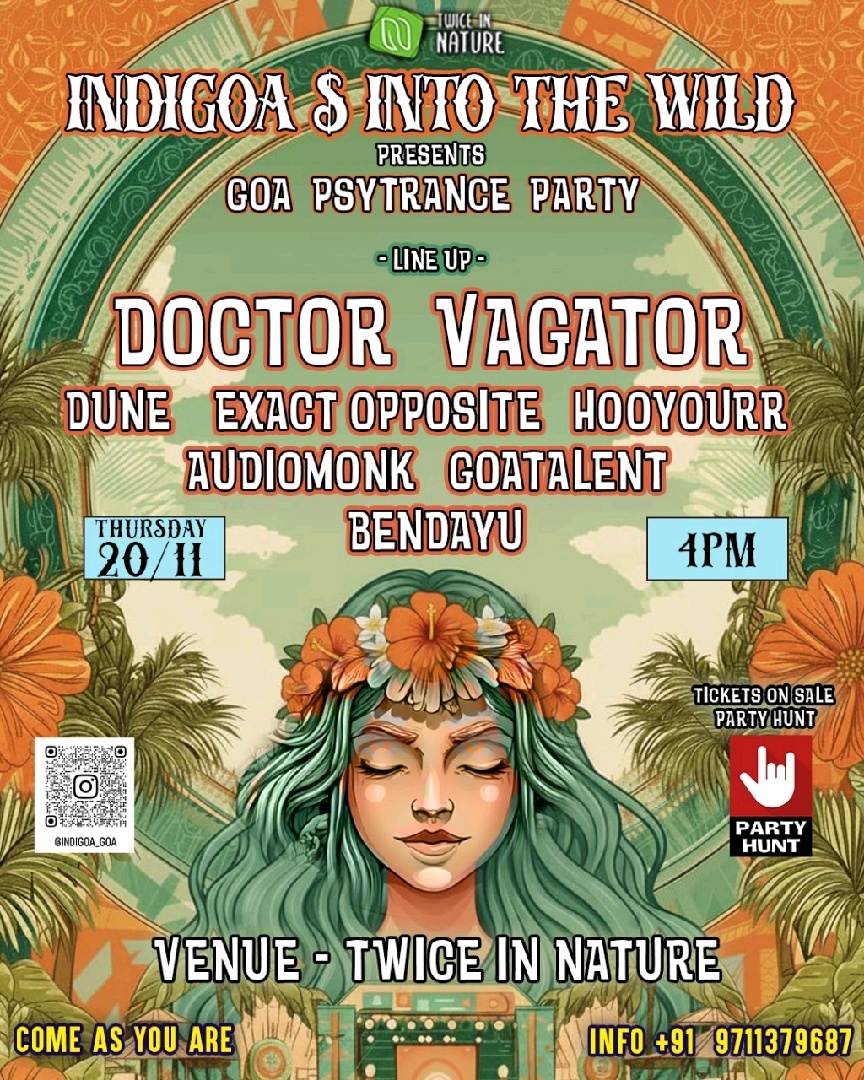 Banner for Goa Psytrance Party