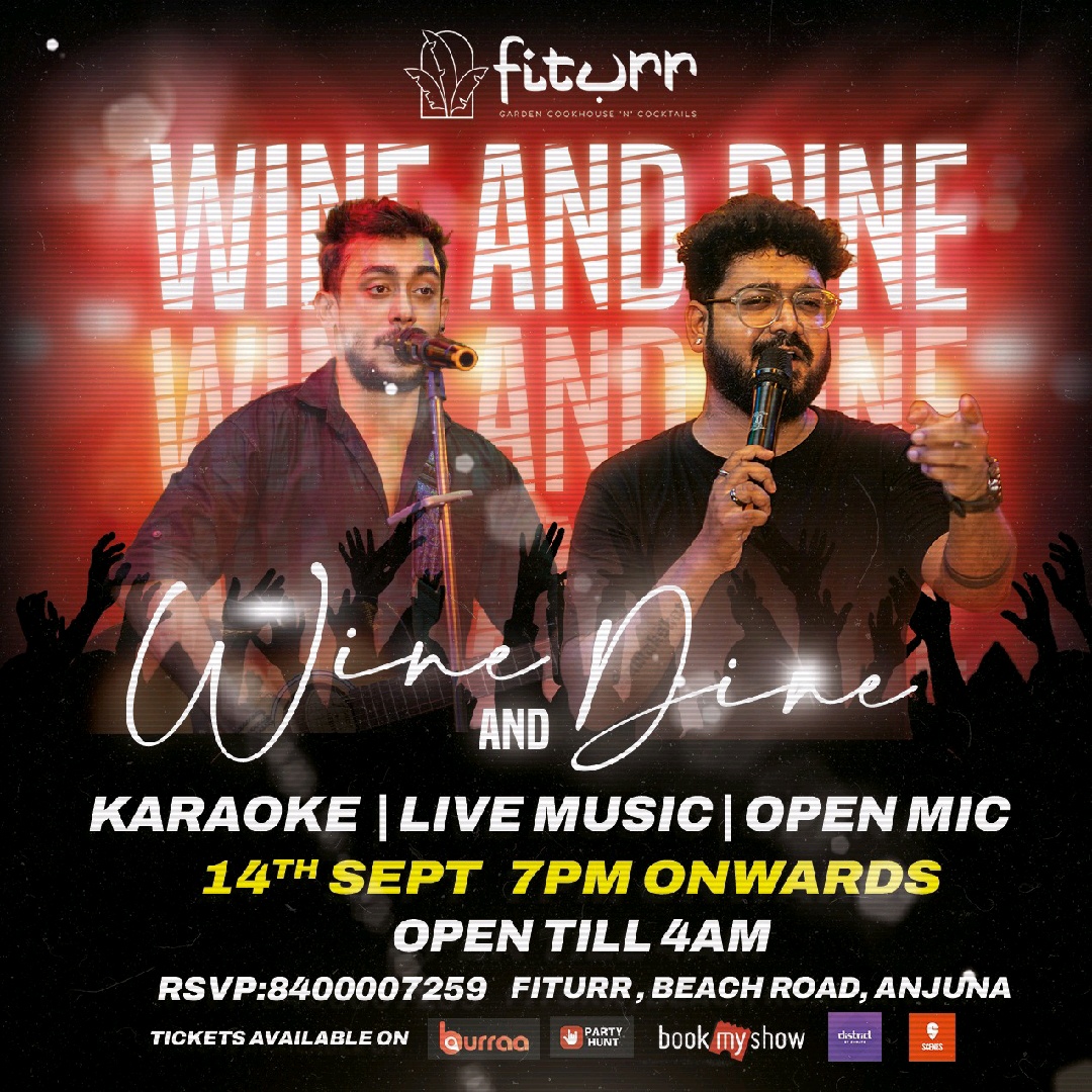 Banner for Wine Dine & Shine