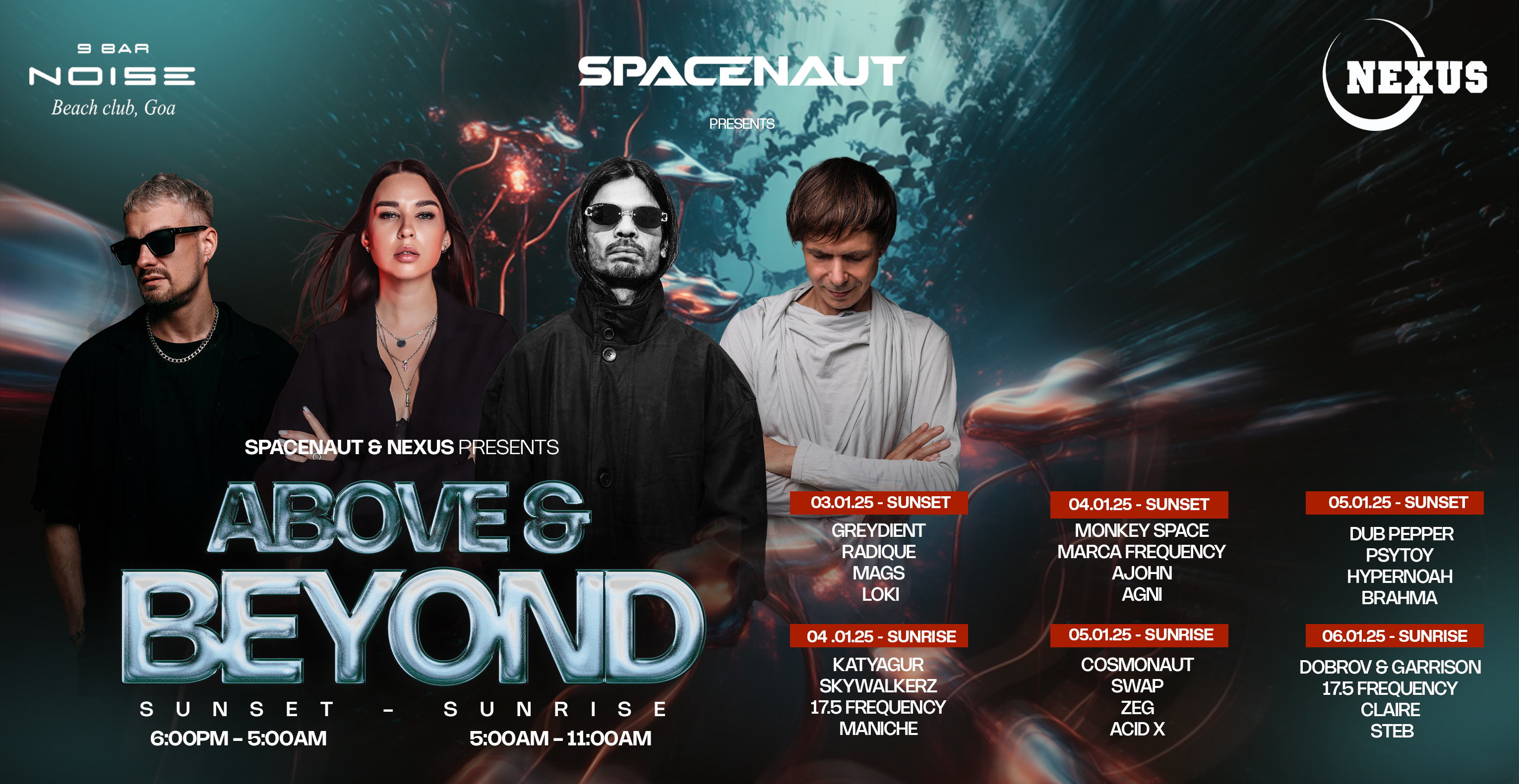 Banner for Above & Beyond
