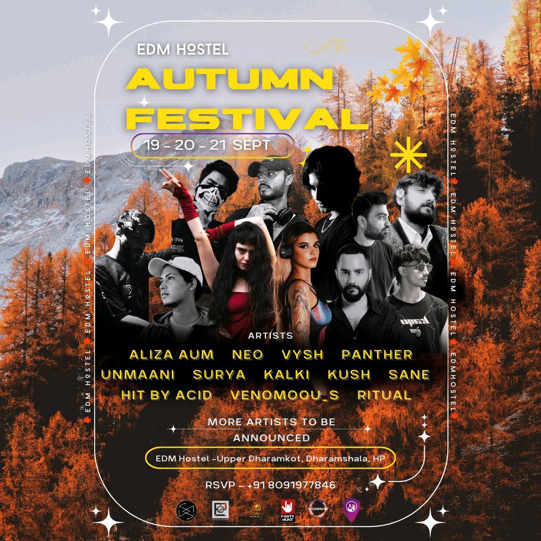 Banner for Autumn Festival