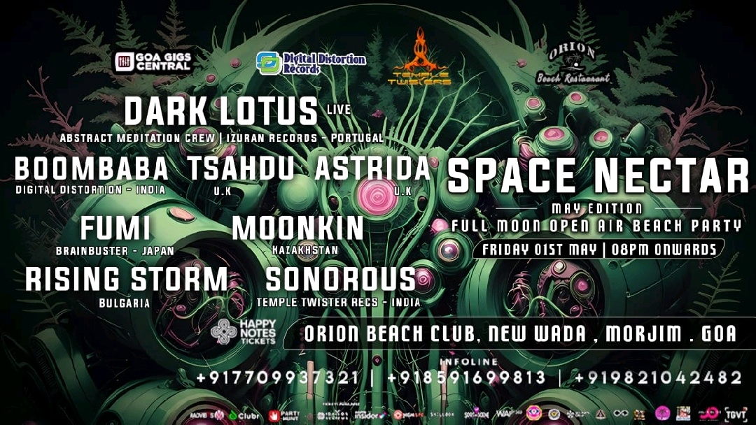 Banner for Full MOON Morjim Open Air BEACH