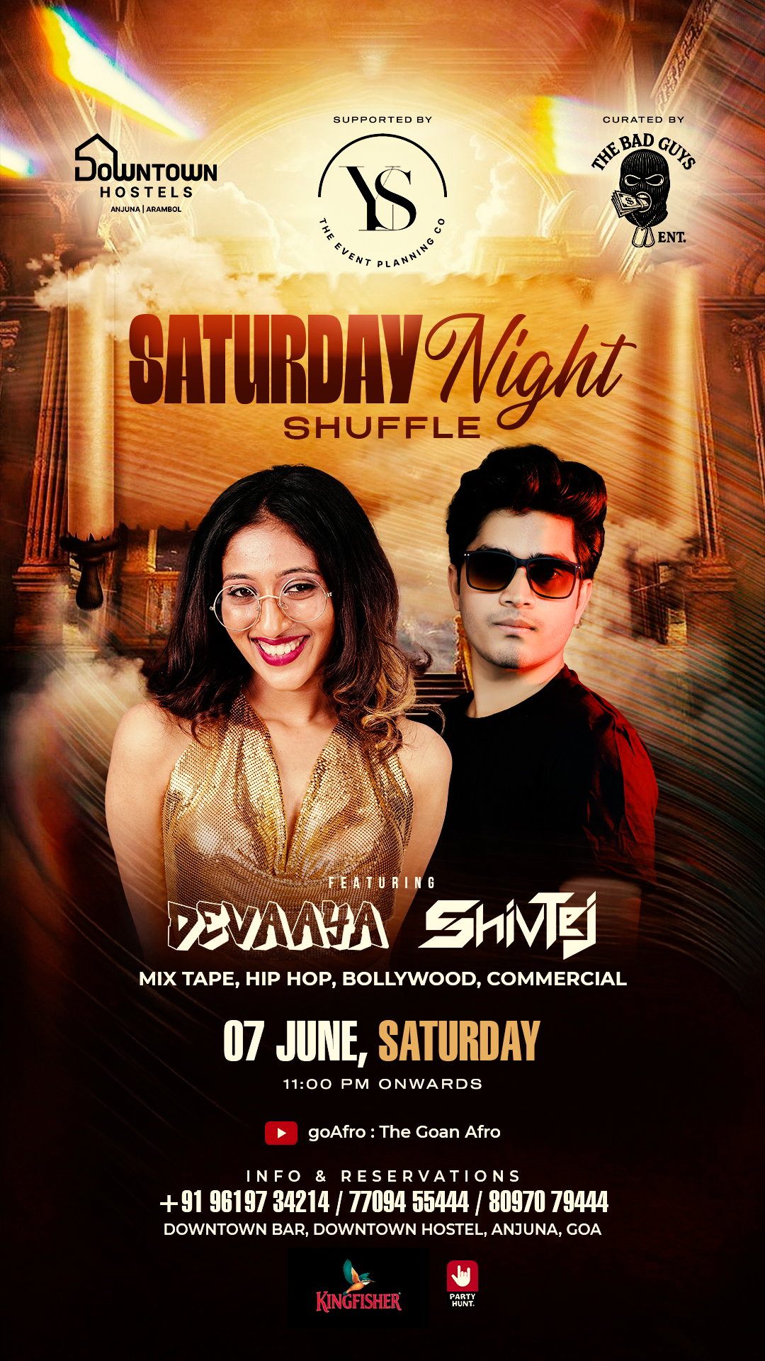 Banner for Saturday Night Shuffle