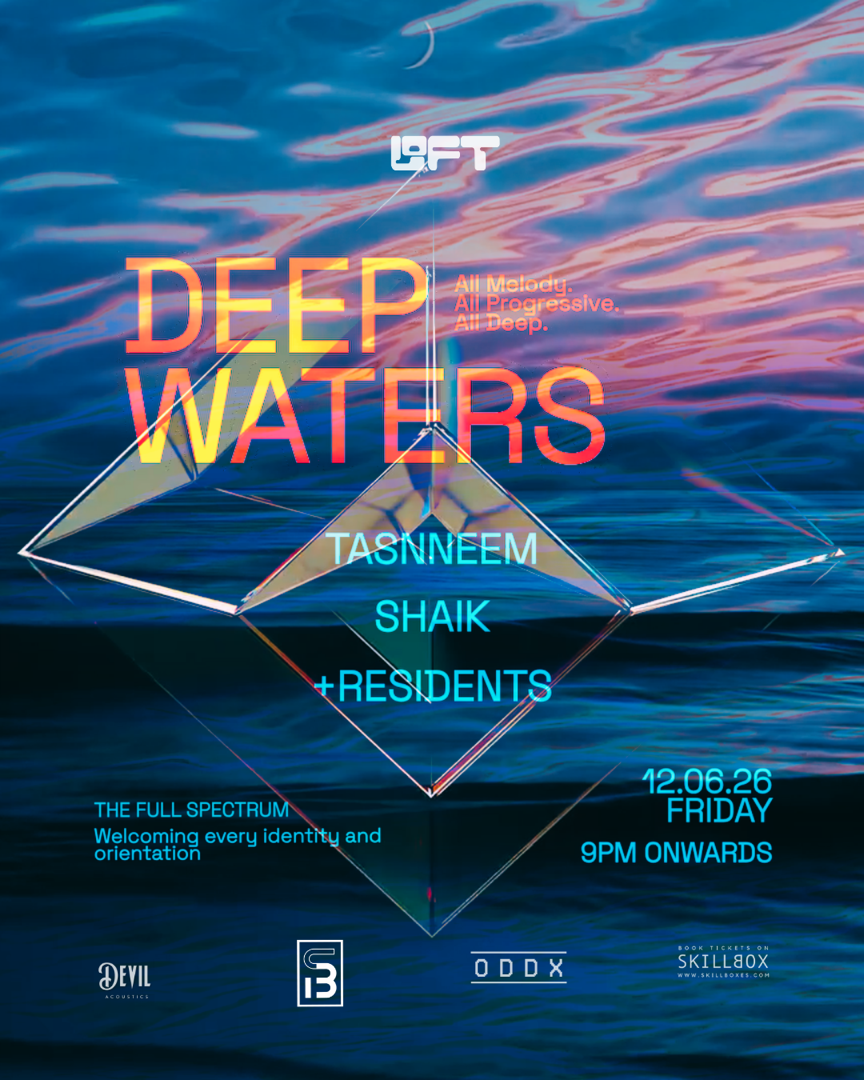 Banner for Deep Waters Ft. Tasnneem & Shaik
