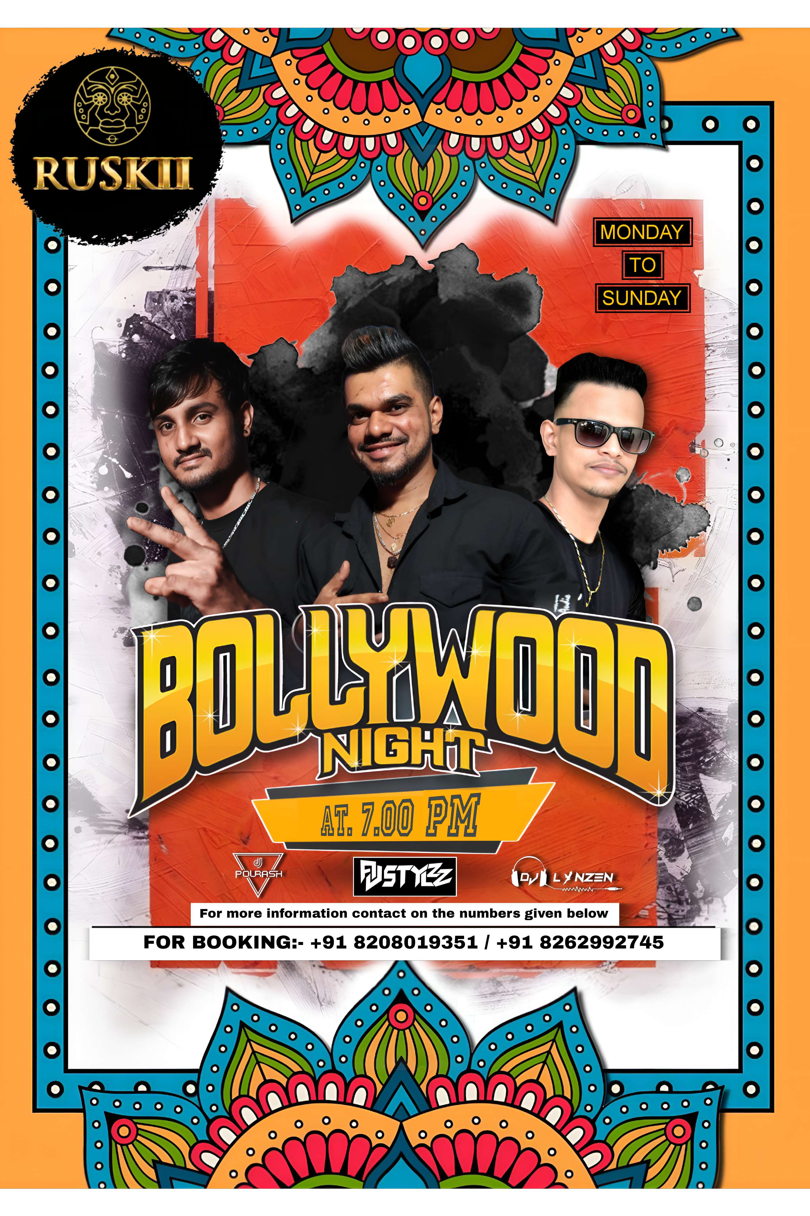 Banner for Bollywood Night