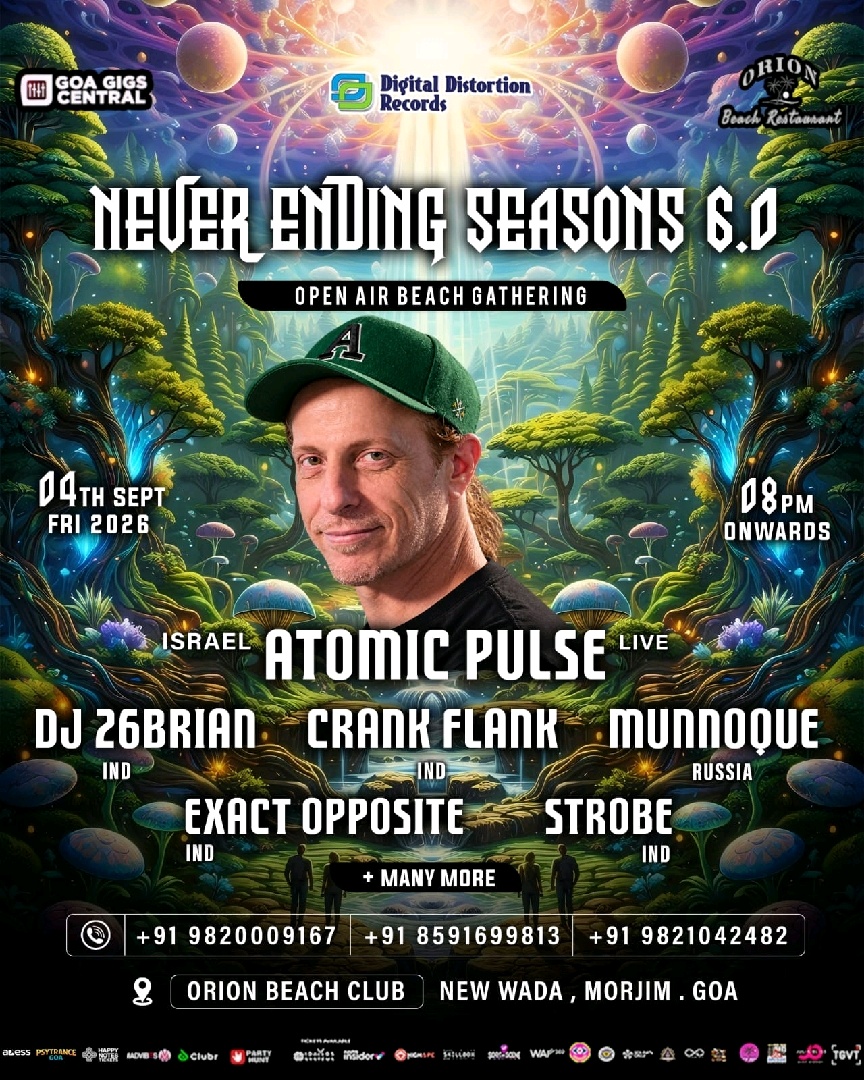 Banner for Open AIR BEACH PARTY  ATOMIC