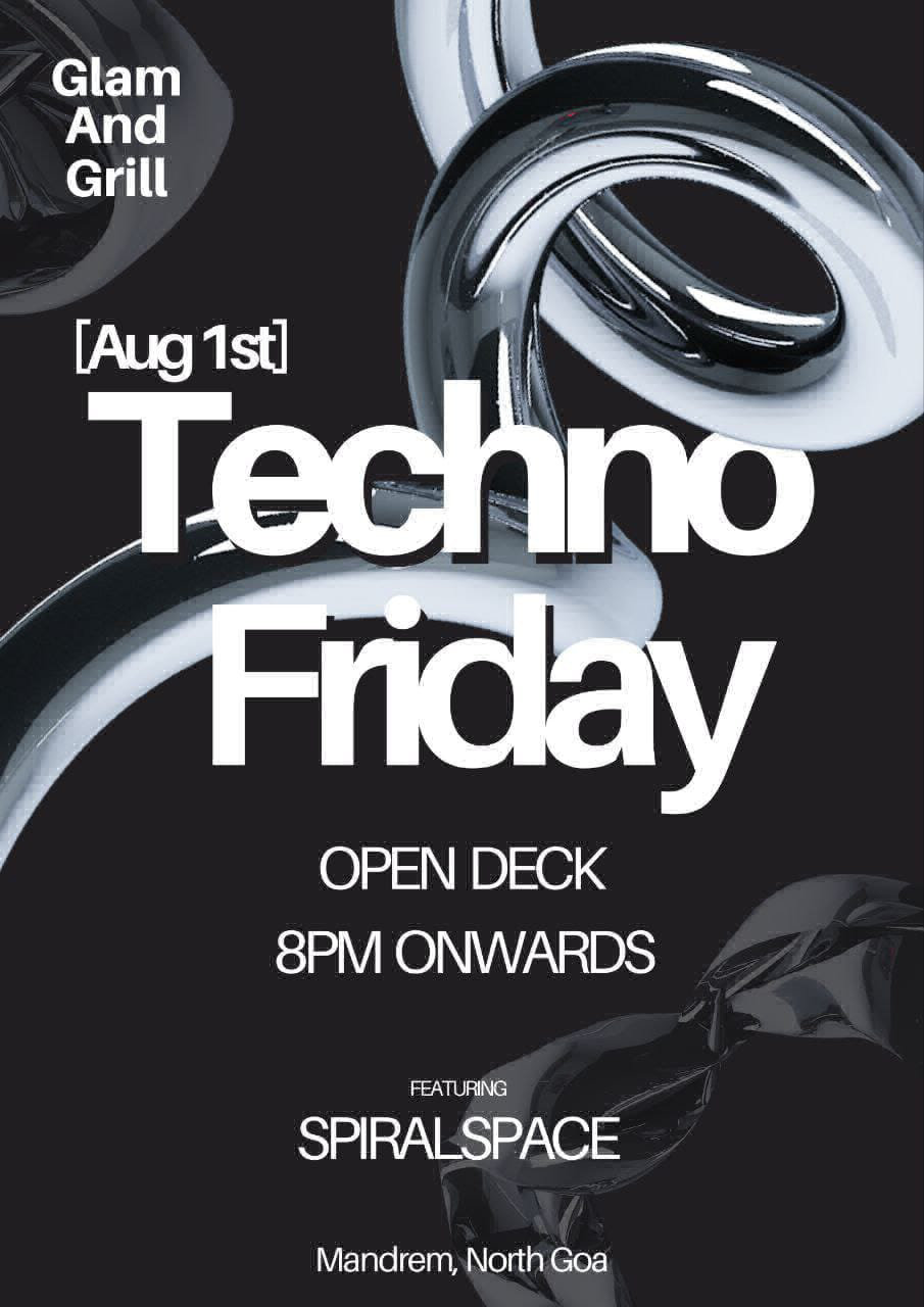 Banner for Techno Friday