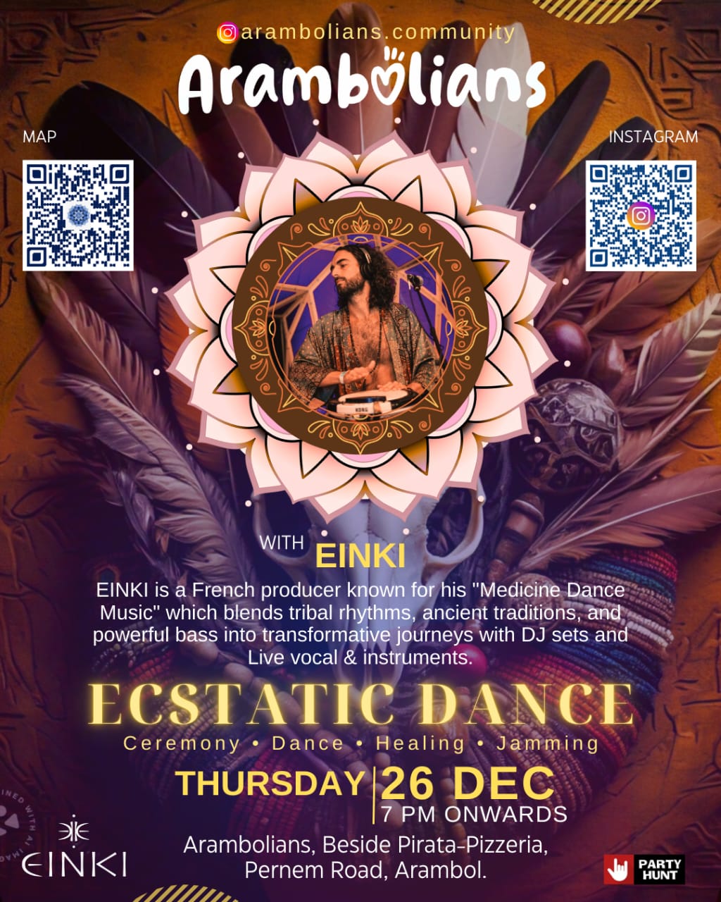 Banner for ECSTATIC DANCE