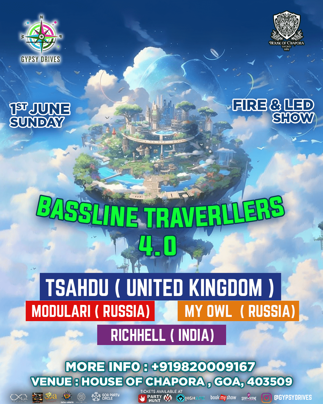 Banner for BASSLINE TRAVELLERS 4.0 Gypsy