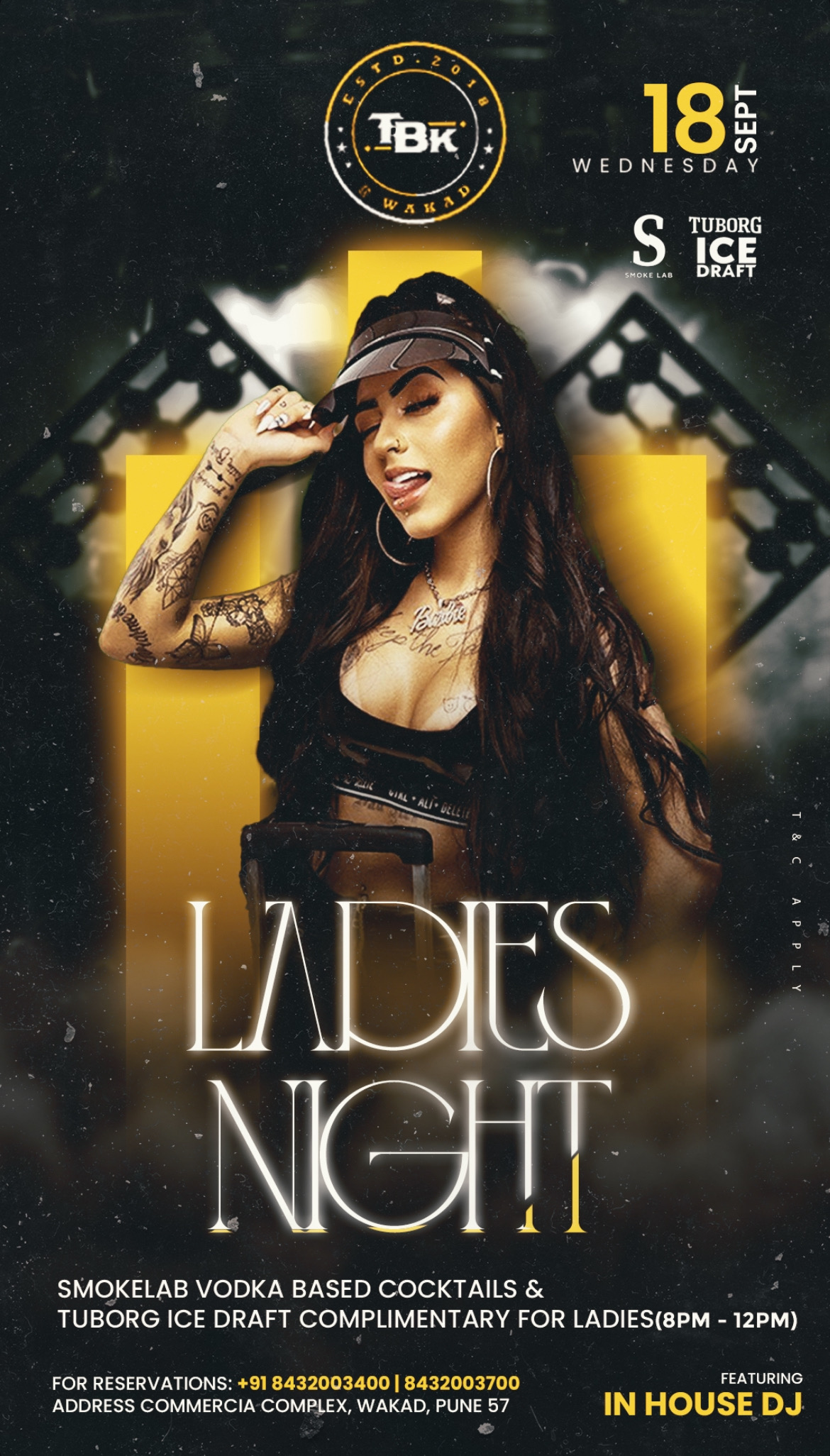 Banner for Ladies Night