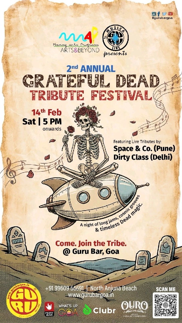 Banner for Grateful Dead Tribute Festival