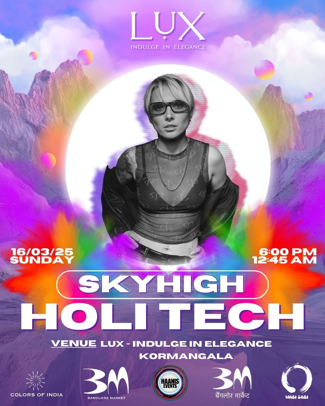 Banner for HOLI TECH, COLORS F TECHNO