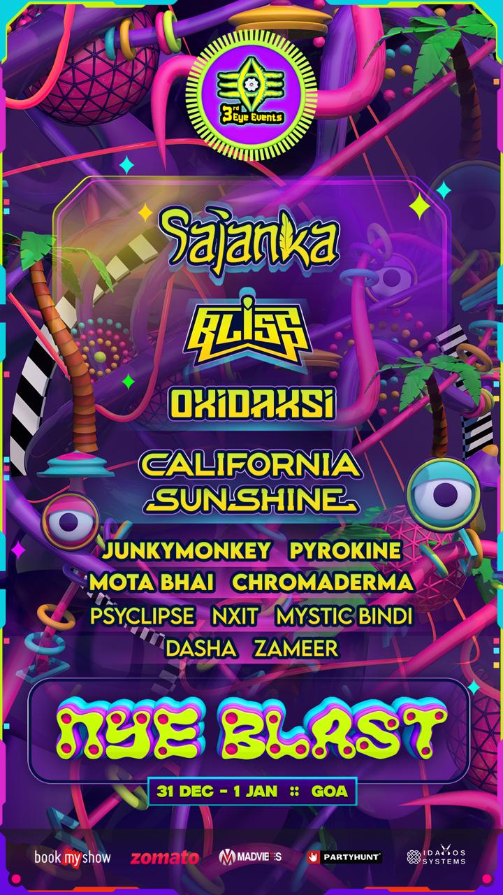 Banner for NYE Blast In Goa
