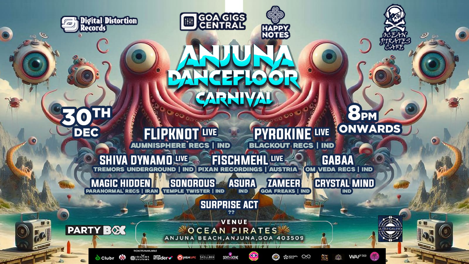 Banner for Anjuna Dancefloor Carnival