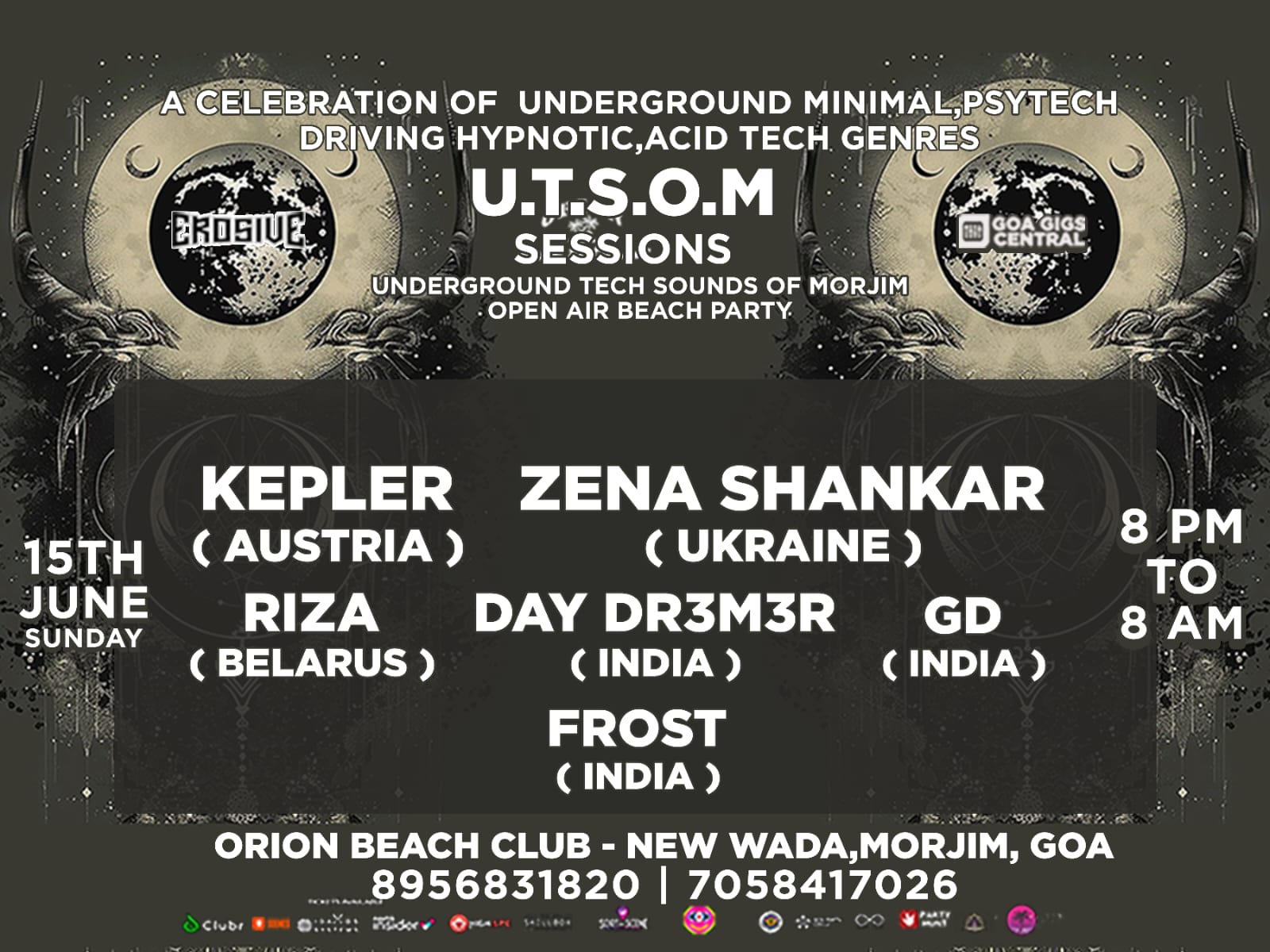 Banner for U.T.S.O.M Sessions