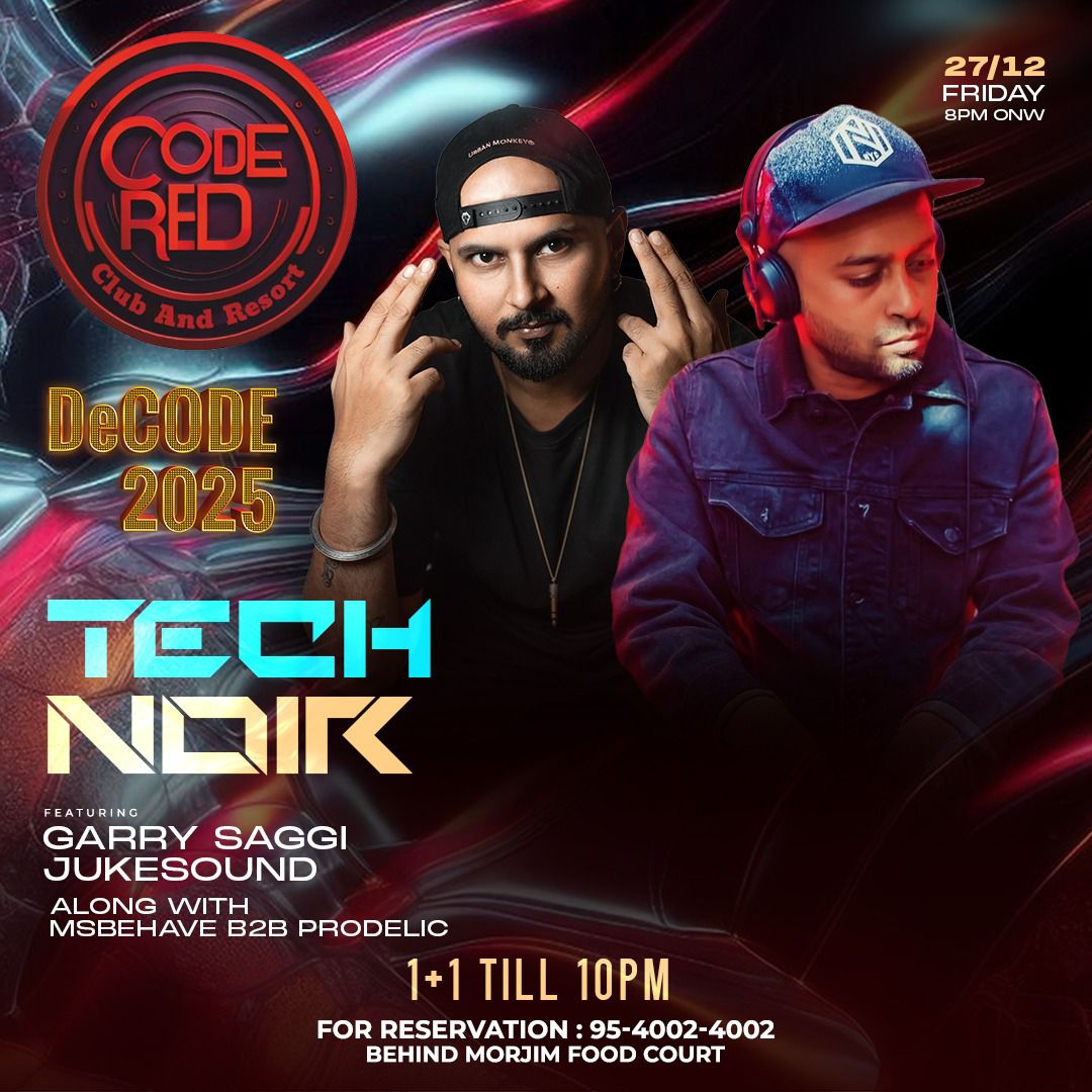 Banner for Tech Noir-Decode 2025