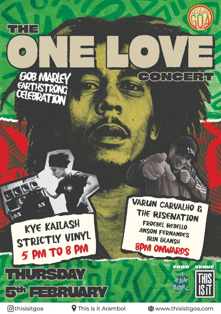 Banner for The One Love Concert