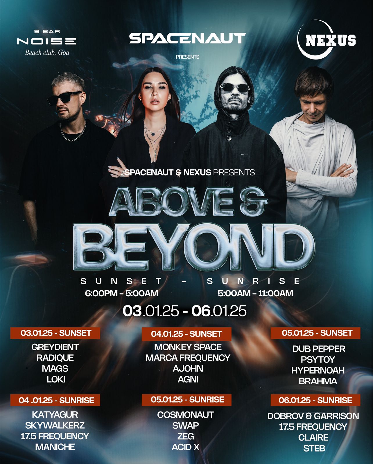 Banner for Above & Beyond