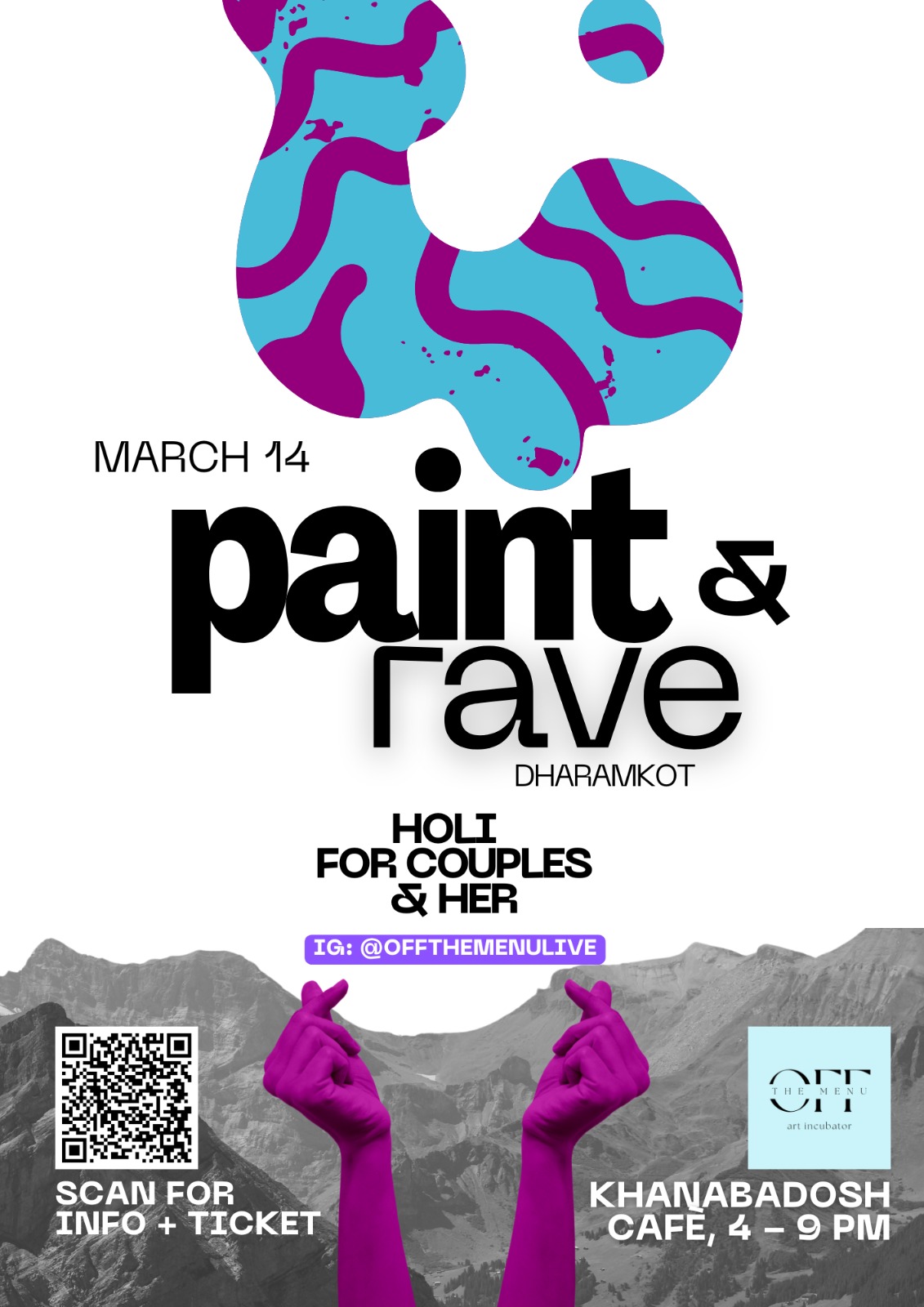 Banner for Paint & Rave: Holi