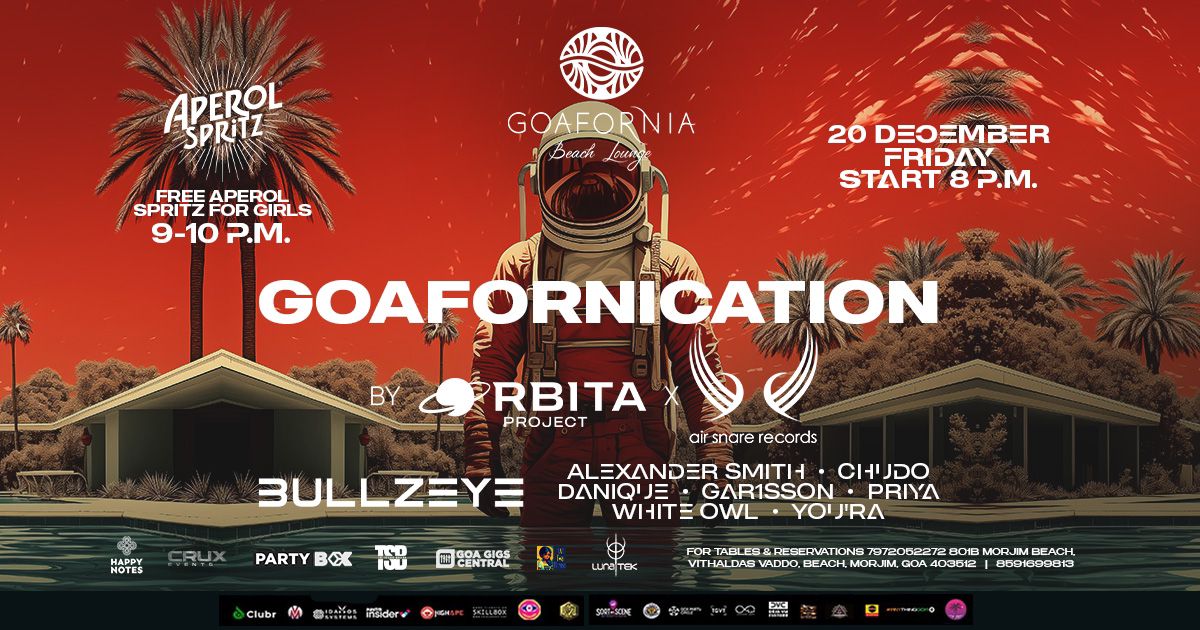 Banner for Bullzeye at Goafornication