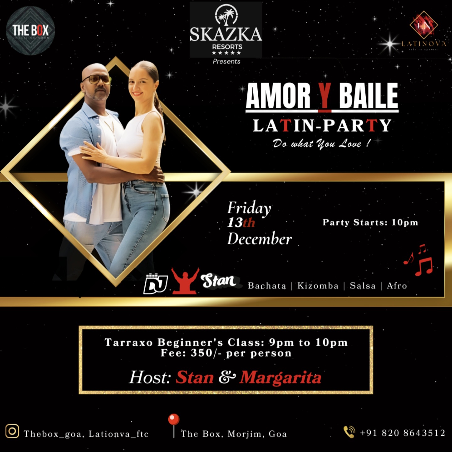 Banner for Latin Party