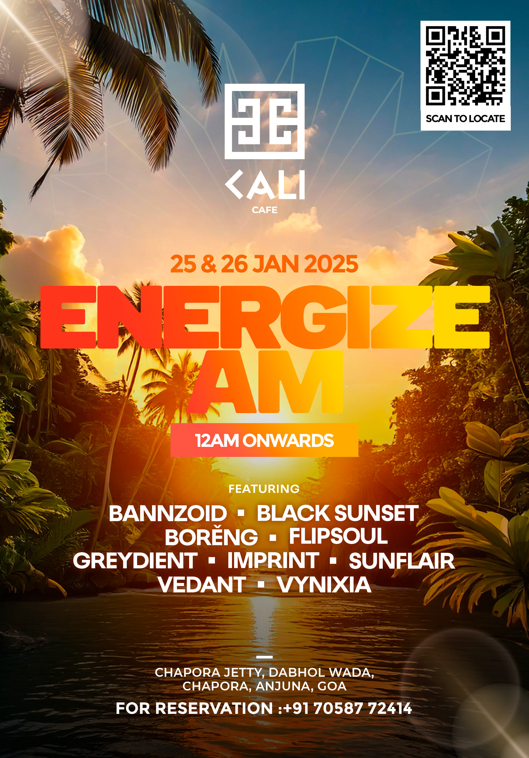 Banner for Energize AM At Cali
