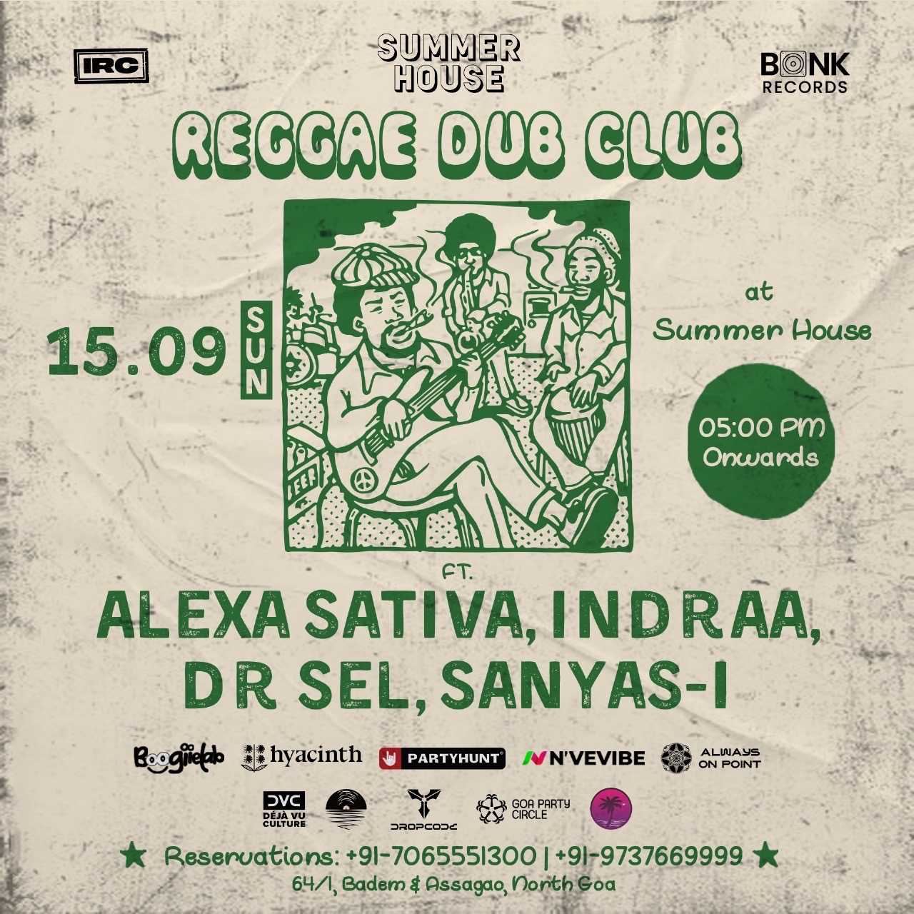 Banner for Reggae Dub Club