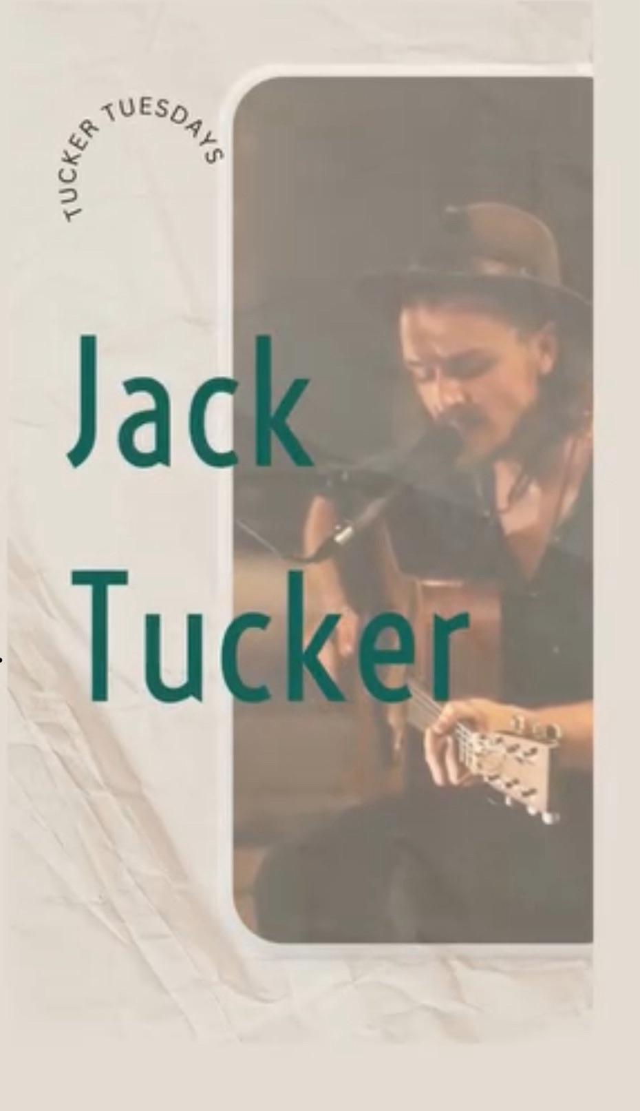 Banner for Tucker Tuesdays