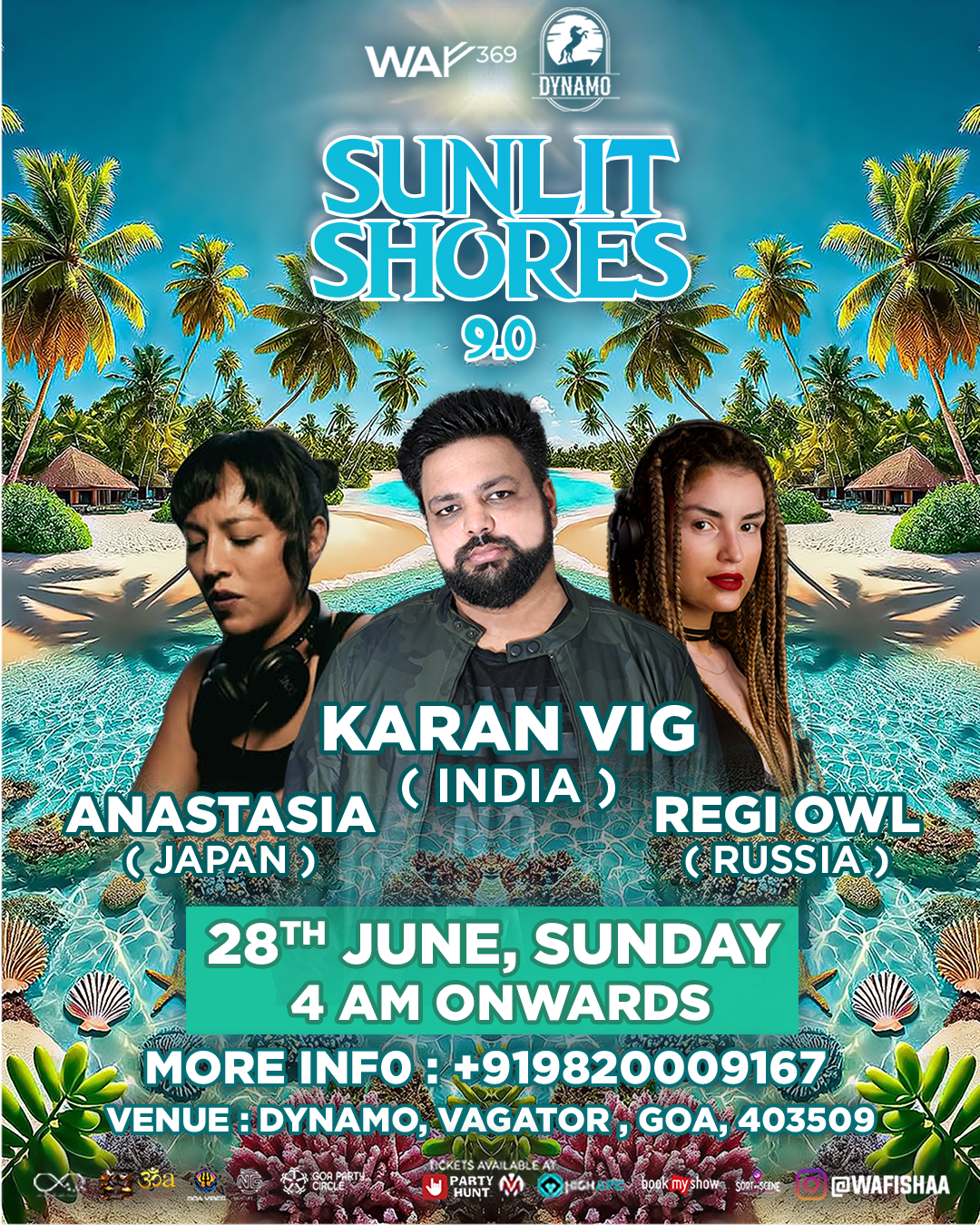 Banner for SUNLIT SHORES 9.0 SUNRISE DANCE