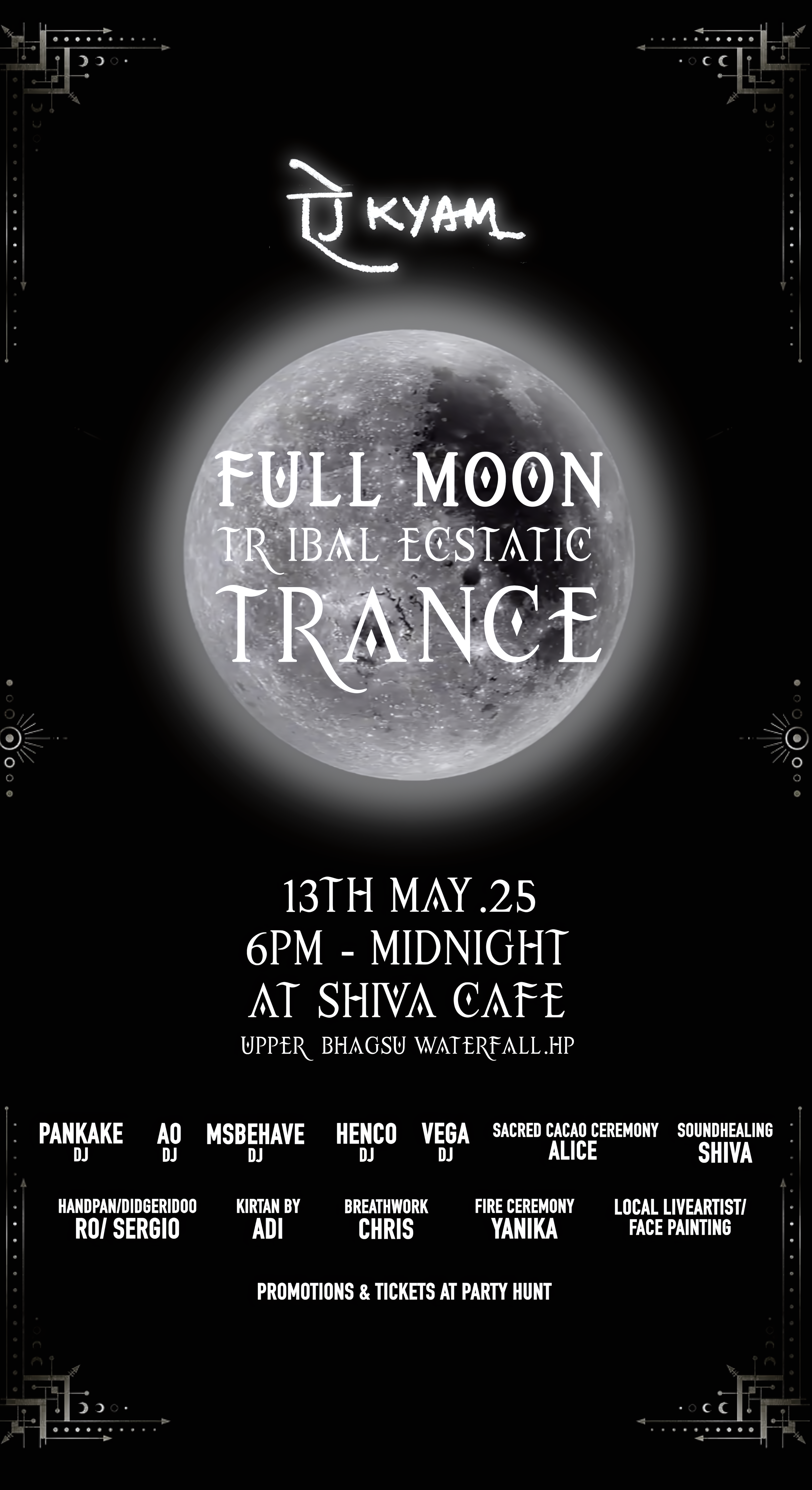Banner for Full Moon Ecstatic Trance