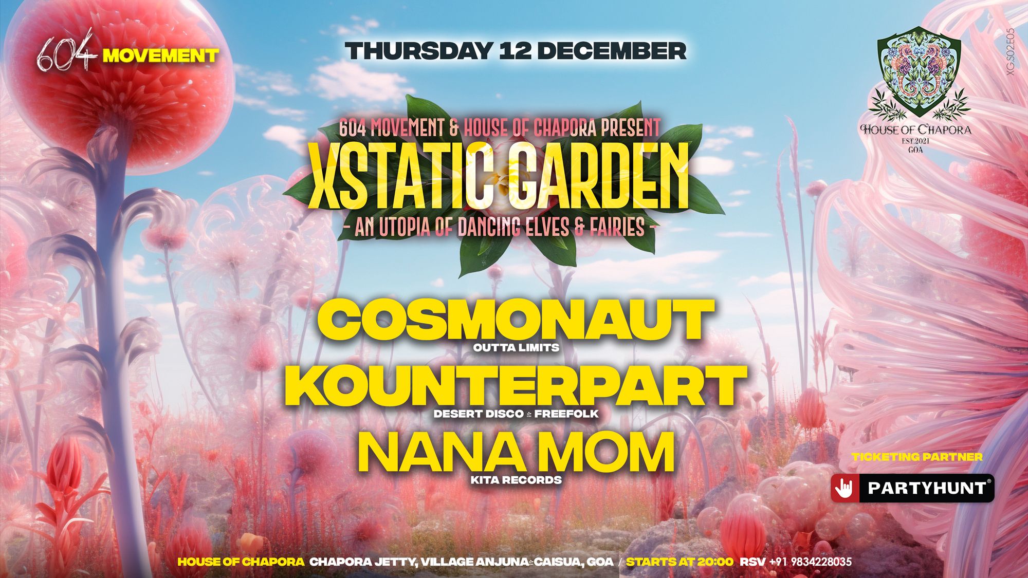 Banner for Xstatic Garden