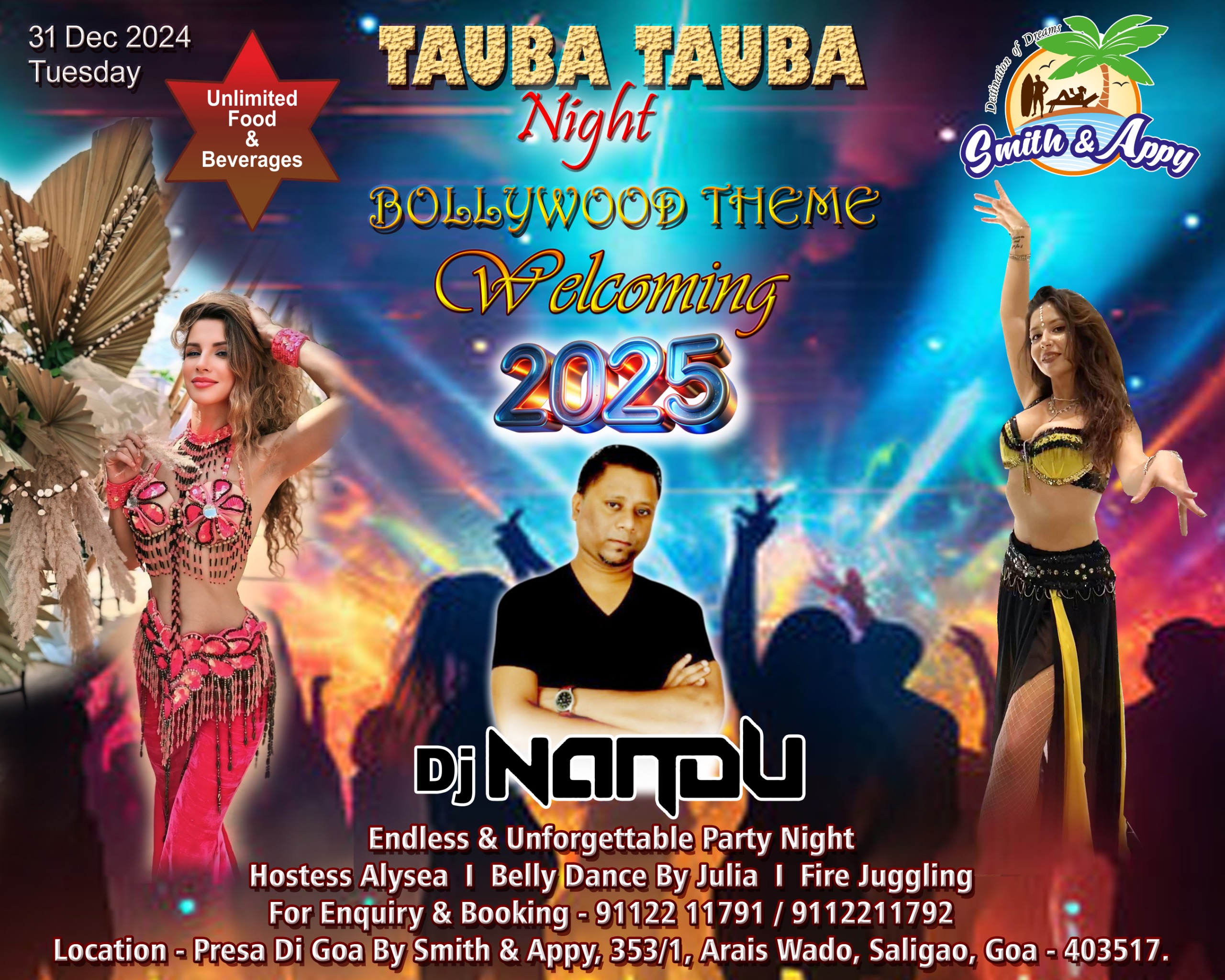 Banner for TAUBA TAUBA Night