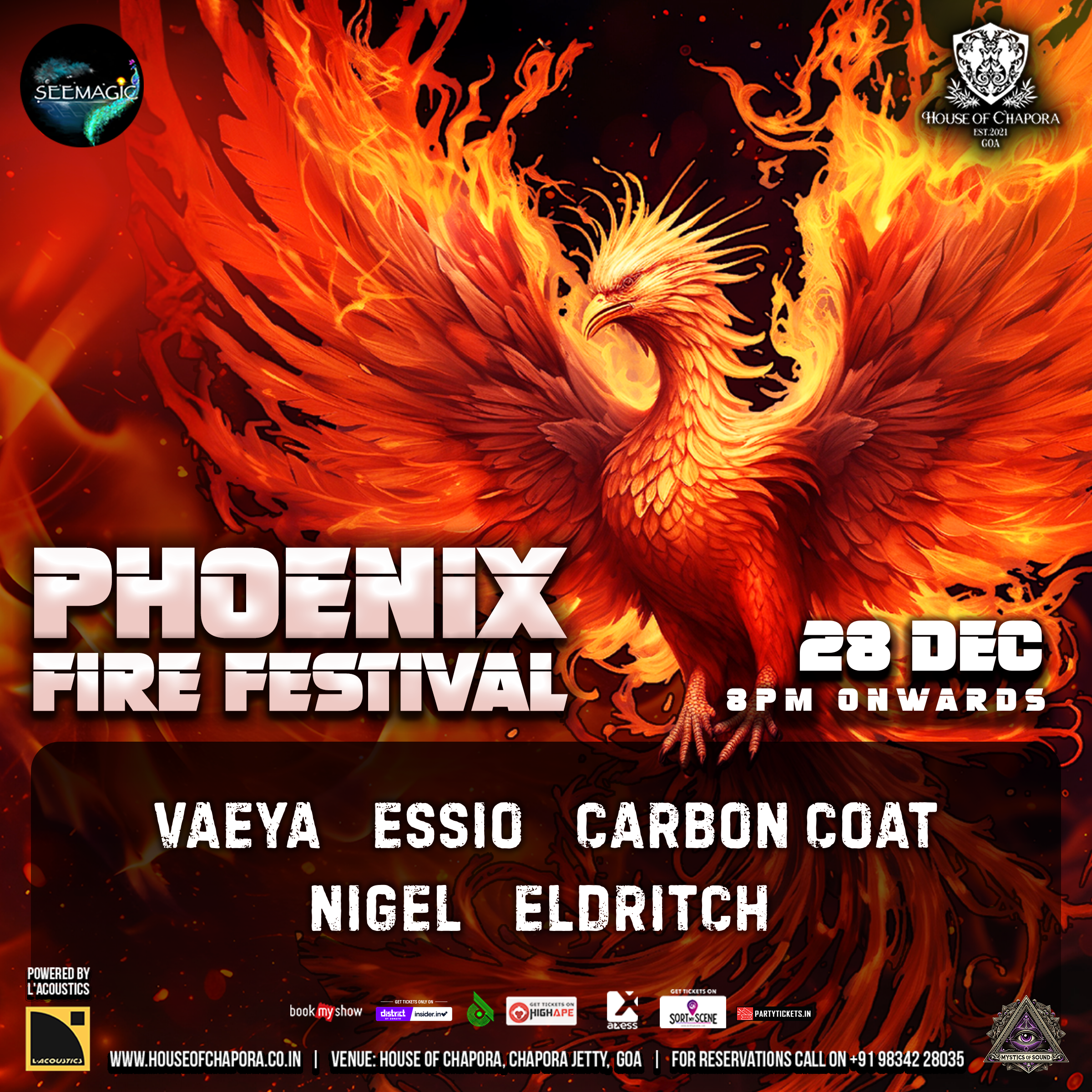 Banner for PHOENIX FIRE FESTIVAL