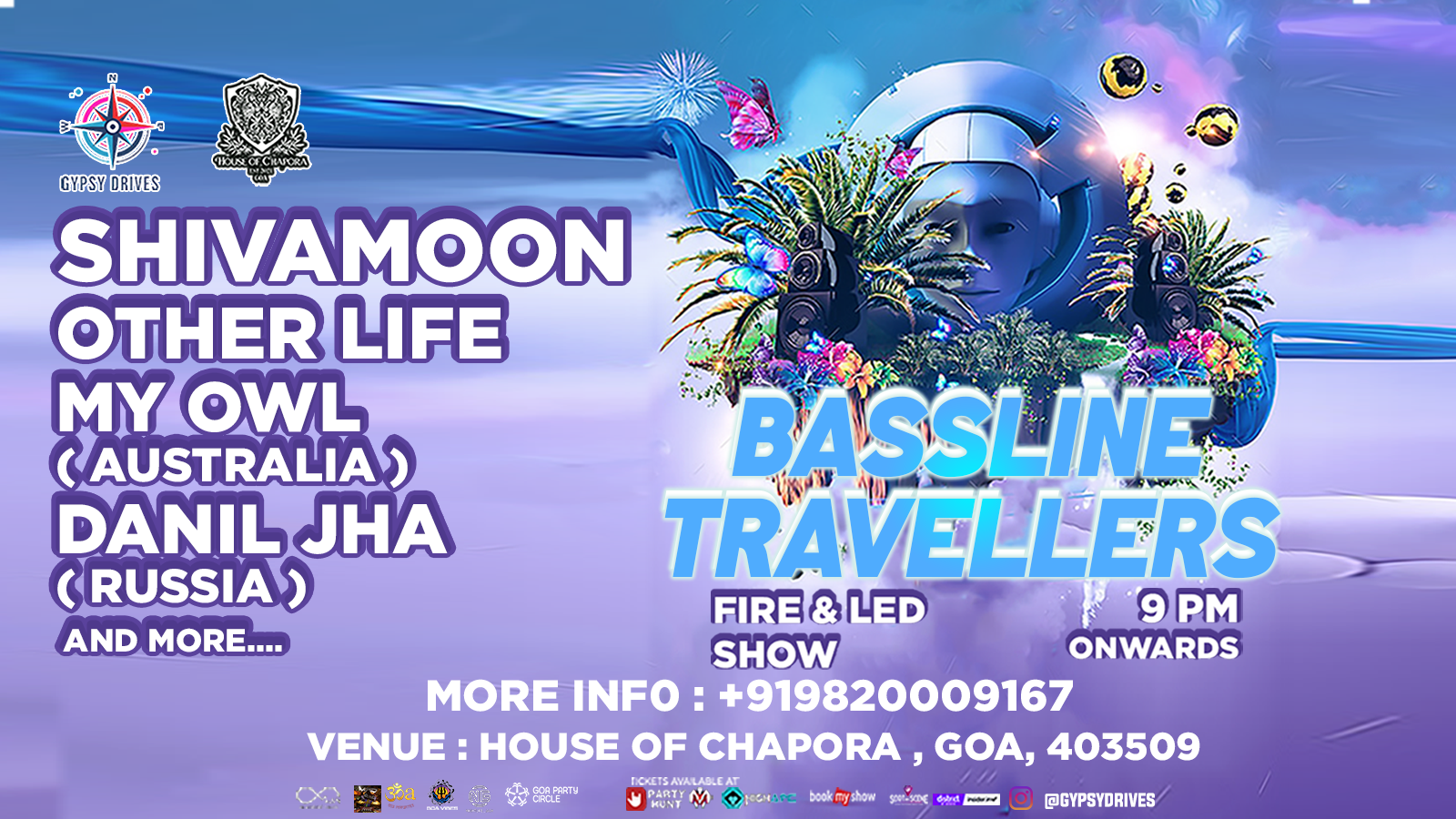 Banner for BASSLINE TRAVELLERS