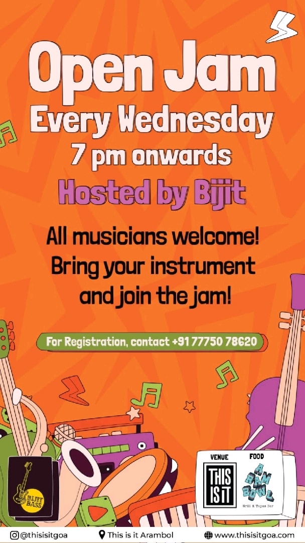 Banner for Open Jam