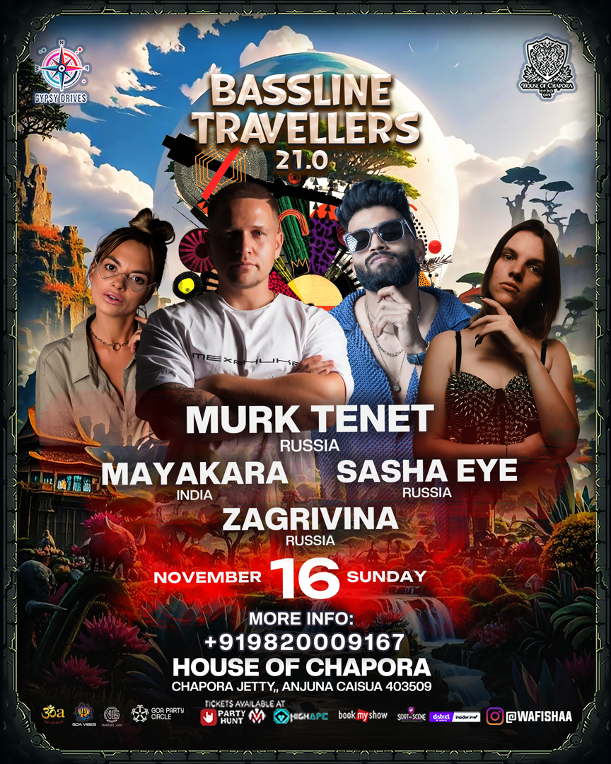 Banner for BASSLINE TRAVELLERS BY GYPSY DR