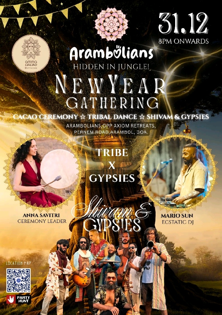 Banner for New Year Gathering