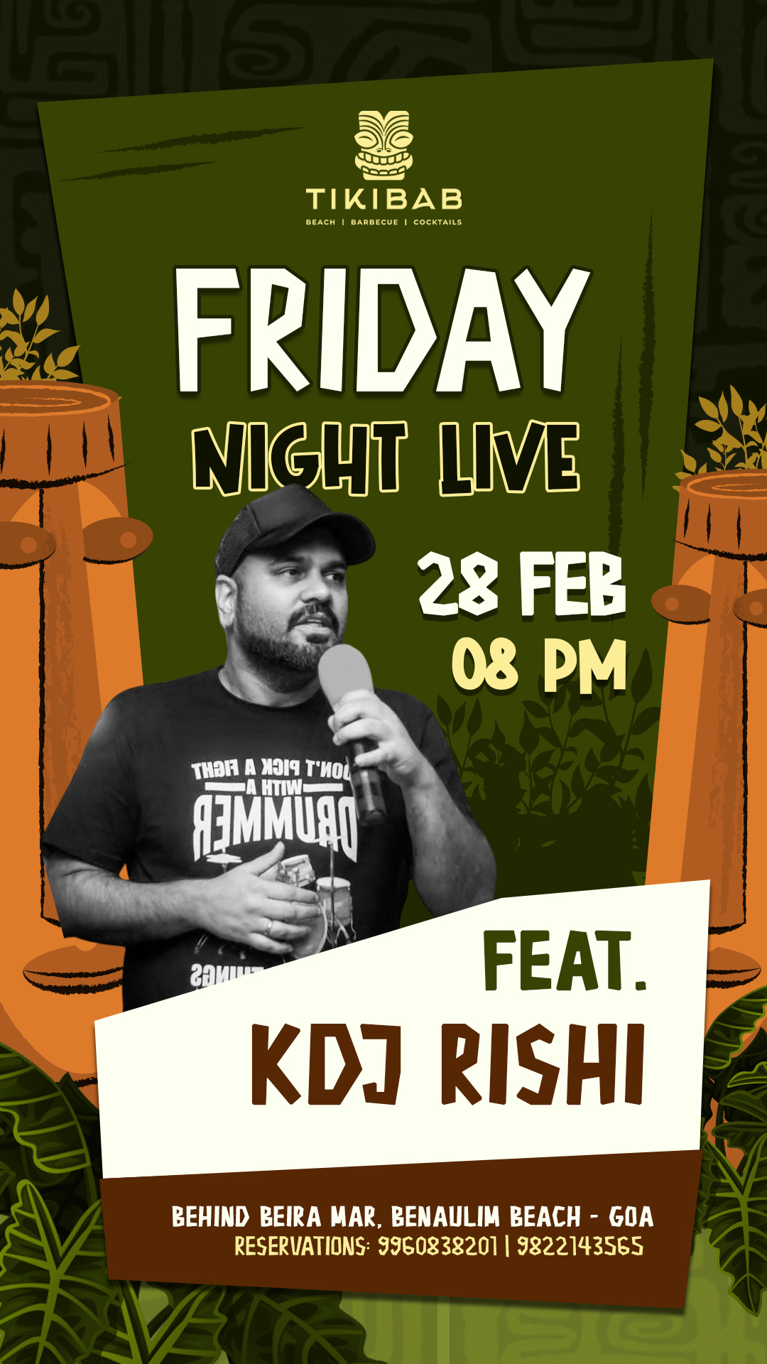 Banner for Friday Karaoke Night