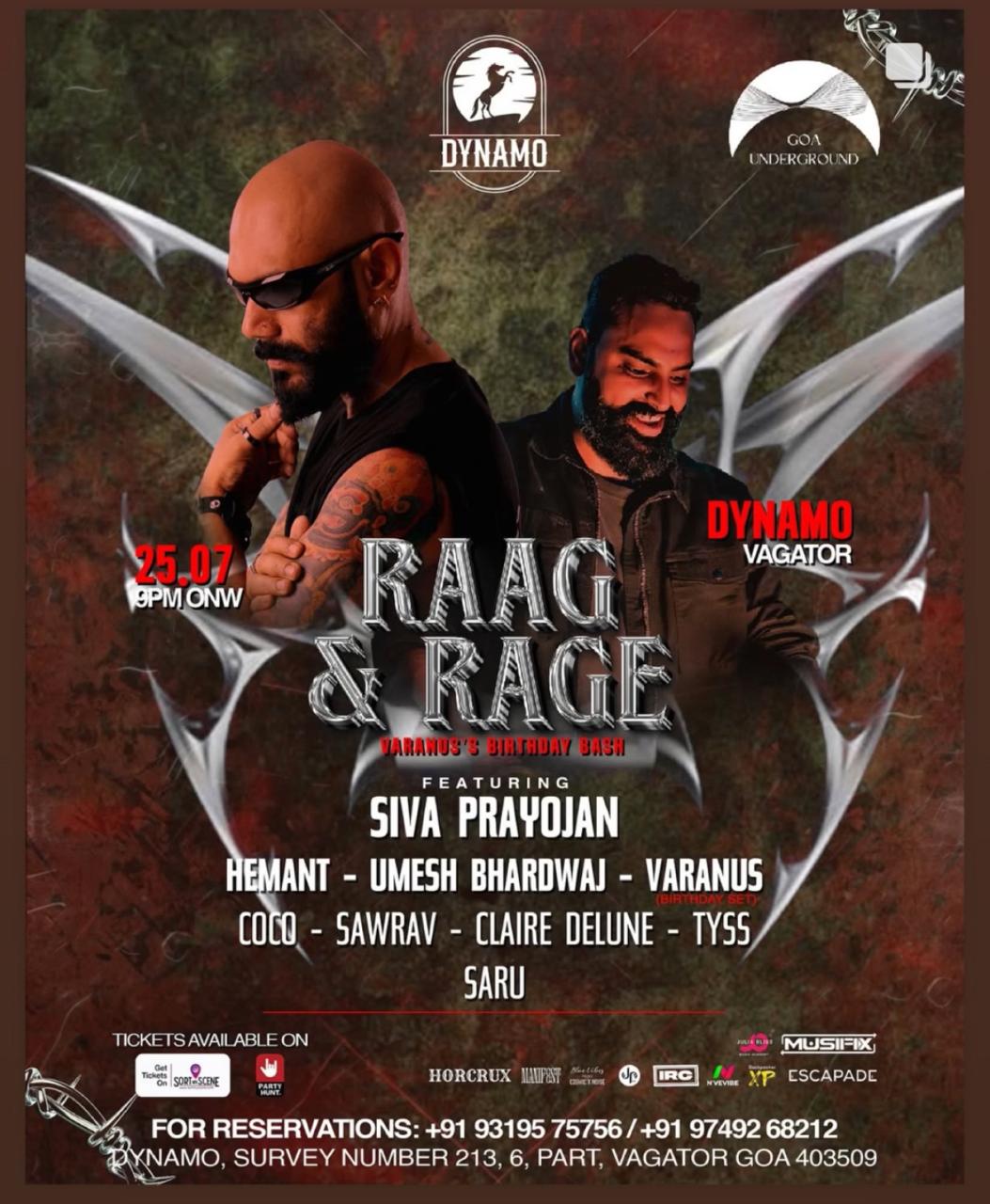 Banner for Raag & Rage