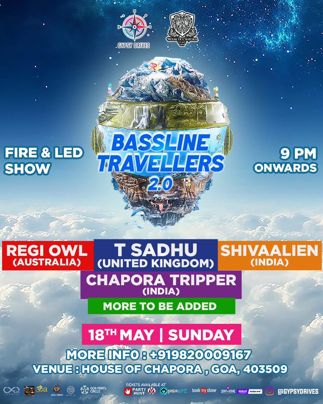 Banner for BASSLINE TRAVELLERS  2.0