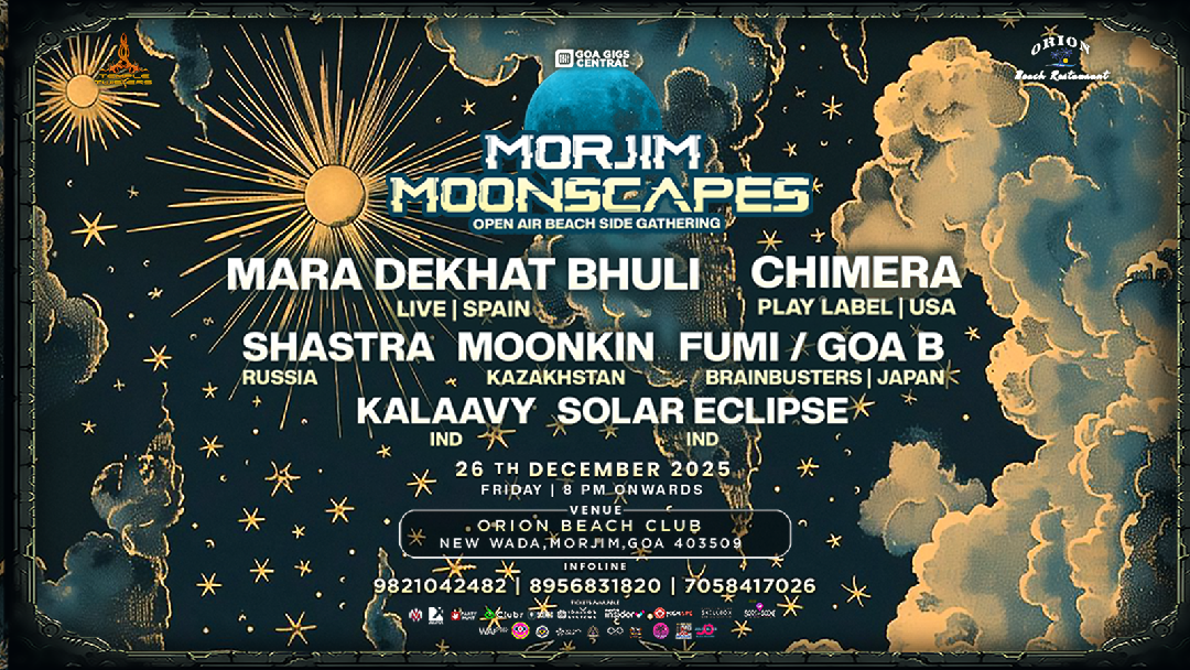 Banner for Morjim Open Air Beach Party