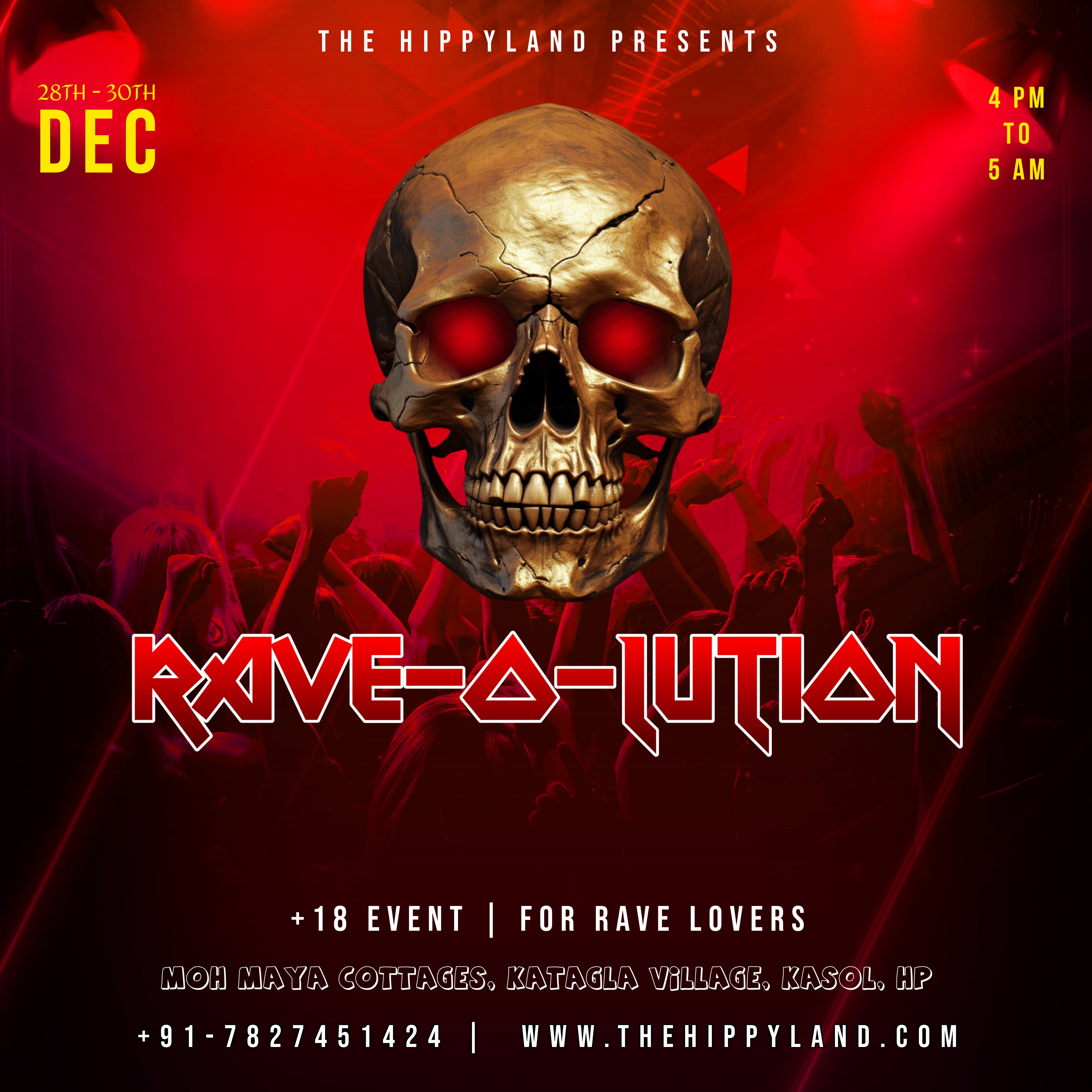 Banner for RAVE-O-LUTION